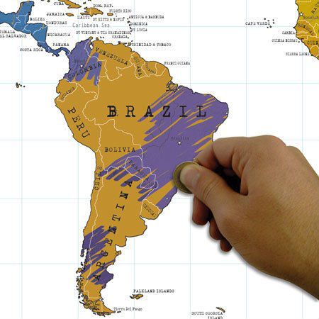 Scratch Off Travel Map
